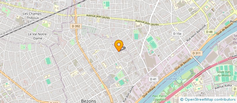 localisation de l'entreprise MONSIEUR TAKFARINAS BOUSSADIA  BEZONS