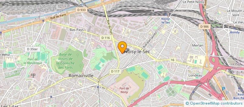 localisation de l'entreprise MONSIEUR TAKFARINAS KHALES à NOISY-LE-SEC