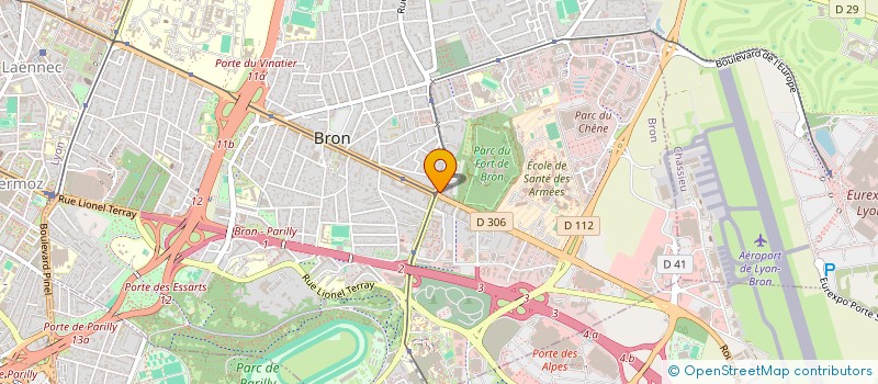 localisation de l'entreprise MONSIEUR TAKFARINAS MAKRI à BRON