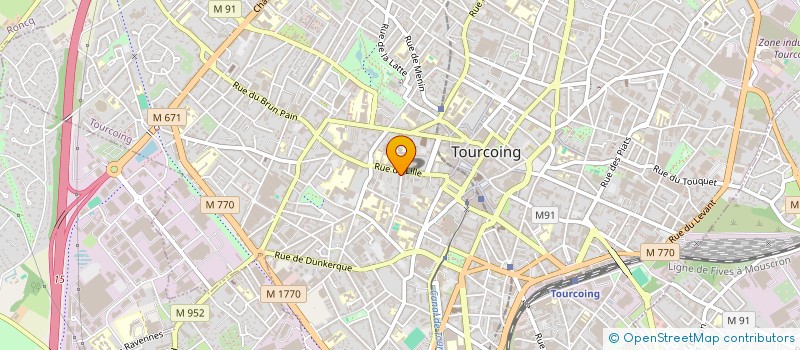 localisation de l'entreprise MONSIEUR TAKY DJERABA  TOURCOING