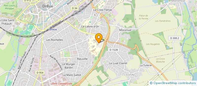 localisation de l'entreprise MONSIEUR TALAL ABDUL KADER à DREUX