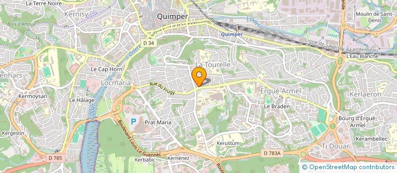 localisation de l'entreprise MONSIEUR TALAL ALANEZE à QUIMPER