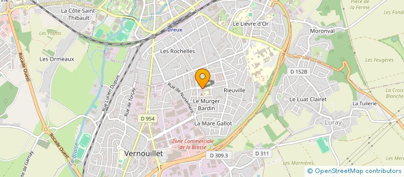 localisation de l'entreprise MONSIEUR TALAL LATIF à DREUX