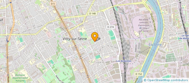 localisation de l'entreprise MONSIEUR TALANE HAMDI à VITRY-SUR-SEINE