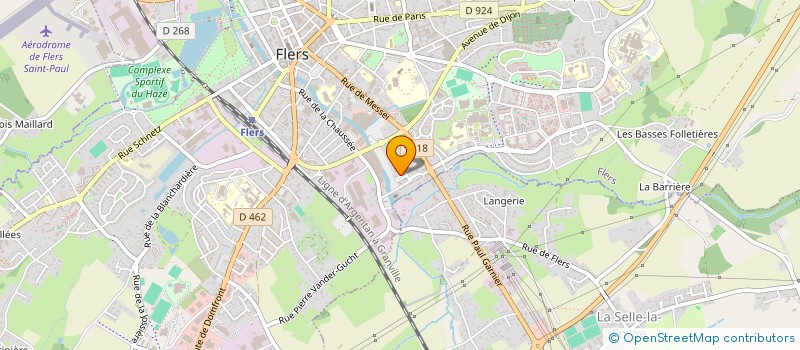 localisation de l'entreprise MONSIEUR TALAT SENTURK à FLERS