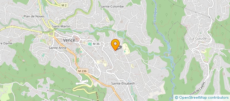 localisation de l'entreprise MONSIEUR TALEL ABID  VENCE