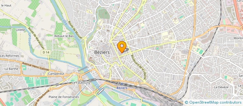 localisation de l'entreprise MONSIEUR TALEL FKIRI à BEZIERS