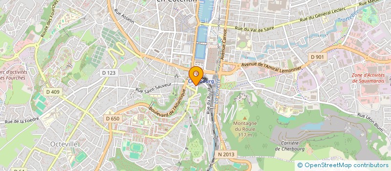 localisation de l'entreprise MONSIEUR TALEL RIAHI  SAINT-GENIS-LES-OLLIERES