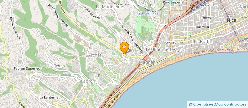 localisation de l'entreprise MONSIEUR TALEL SAADI à NICE