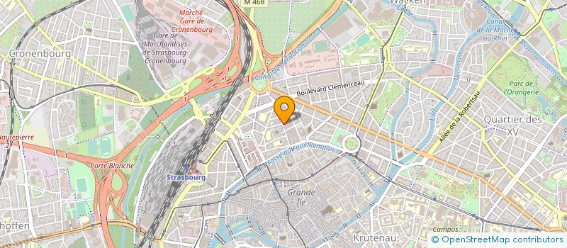 localisation de l'entreprise MONSIEUR TALHA BAHADIR à STRASBOURG