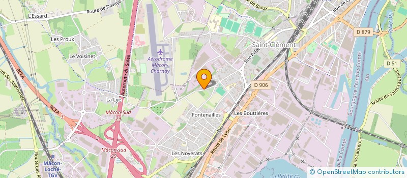 localisation de l'entreprise MONSIEUR TALHA KABATAS  MACON