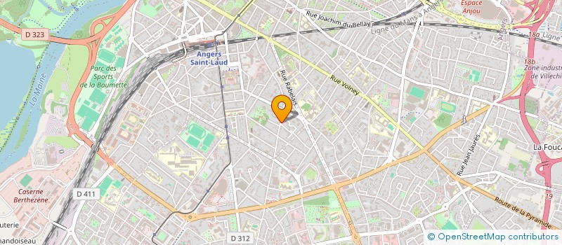 localisation de l'entreprise MONSIEUR TALHA KATMEH  ANGERS