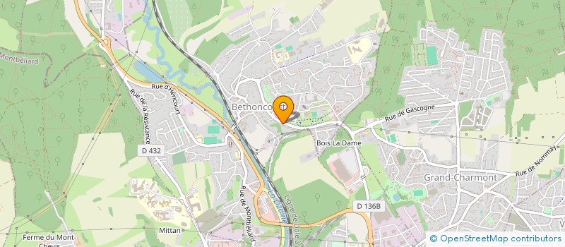 localisation de l'entreprise MONSIEUR TALHA YUKSEL  BETHONCOURT