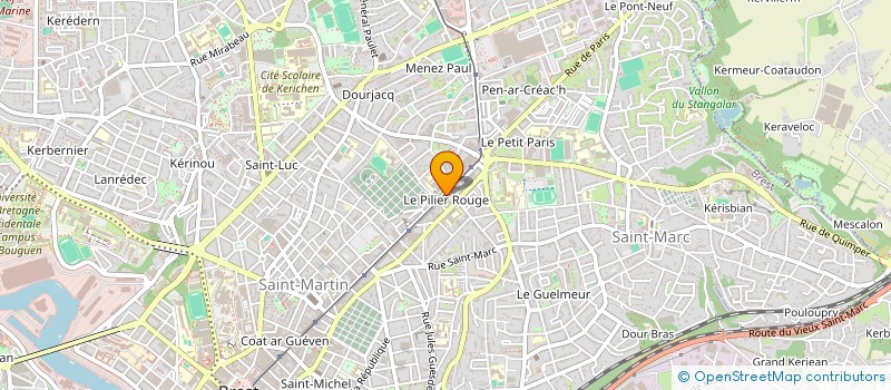 localisation de l'entreprise MONSIEUR TALIB HUSSEIN GHASEMI  BREST