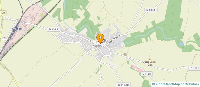 localisation de l'entreprise MONSIEUR TALIBE BEYE à AUNAY-SOUS-AUNEAU