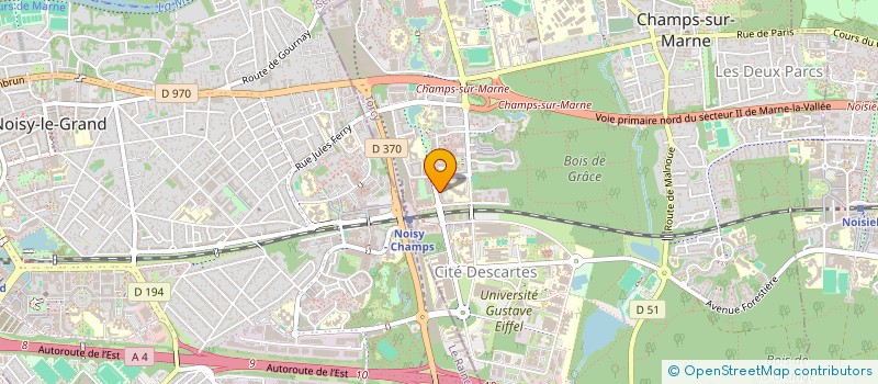 localisation de l'entreprise MONSIEUR TALIBE DIARRA  CHAMPS-SUR-MARNE