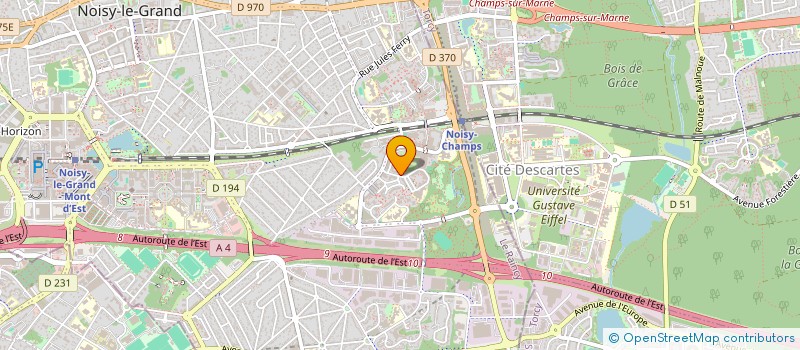 localisation de l'entreprise MONSIEUR TALIBE DJIKINEDJIKINE  NOISY-LE-GRAND