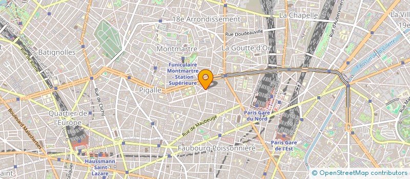 localisation de l'entreprise MONSIEUR TALIBE TANDJIGORA  PARIS