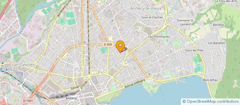 localisation de l'entreprise MONSIEUR TALIP ARISOY à ANNECY