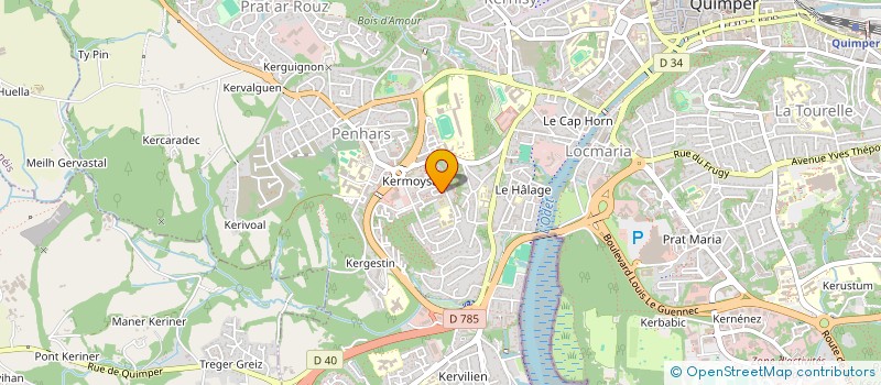 localisation de l'entreprise MONSIEUR TALIP CELIK à QUIMPER