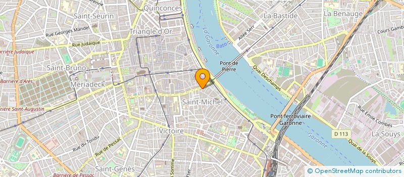 localisation de l'entreprise MONSIEUR TALIP ERTEKIN  MERIGNAC