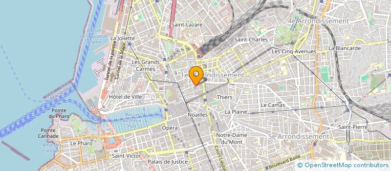 localisation de l'entreprise MONSIEUR TALLA GUEYE  MARSEILLE