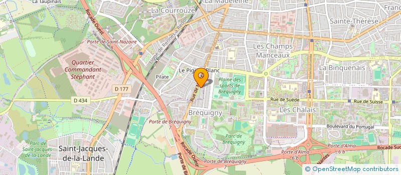 localisation de l'entreprise MONSIEUR TALLEL KHALIFA  SAINT-JACQUES-DE-LA-LANDE