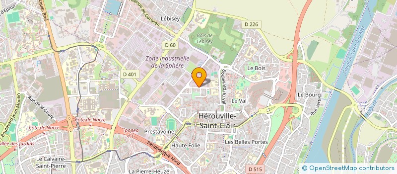 localisation de l'entreprise MONSIEUR TALYAN SOUBIEN  HEROUVILLE-SAINT-CLAIR