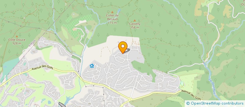 localisation de l'entreprise MONSIEUR TAMADOR BARAKAT  SAINT-RAPHAEL