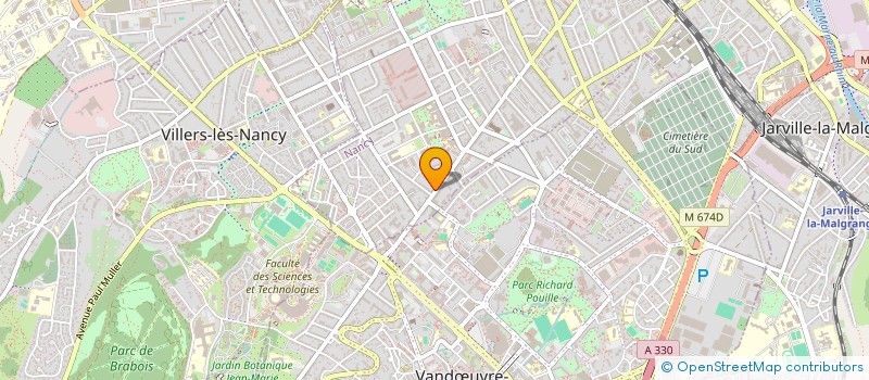 localisation de l'entreprise MONSIEUR TAMAHAU TAIRAPA à NANCY
