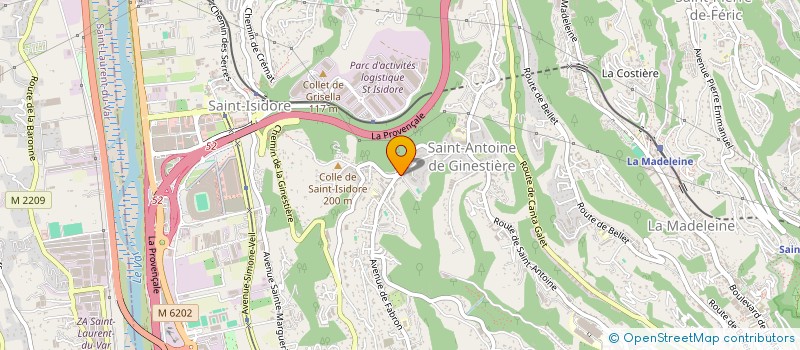 localisation de l'entreprise MONSIEUR TAMAHAY EL FENNE  NICE