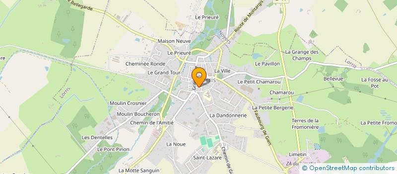 localisation de l'entreprise MONSIEUR TAMAS SZLATKY à LORRIS