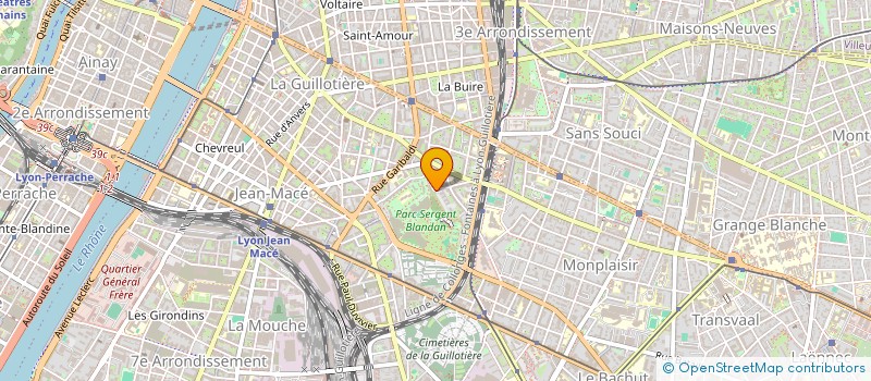 localisation de l'entreprise MONSIEUR TAMATOA TAIMANA  LYON