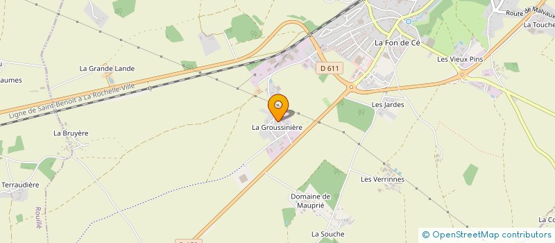 localisation de l'entreprise MONSIEUR TAMATOA TAROA REHU  LUSIGNAN