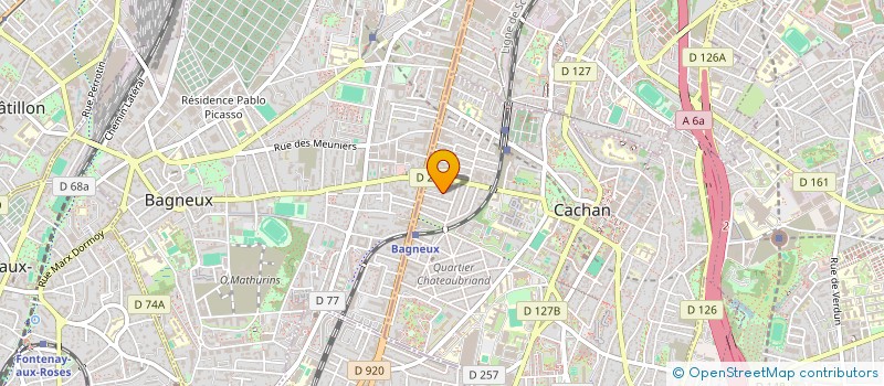 localisation de l'entreprise MONSIEUR TAMAZ AVALIANI à CACHAN