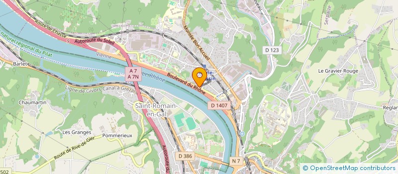 localisation de l'entreprise MONSIEUR TAMAZ DAVRICHIANI à VIENNE