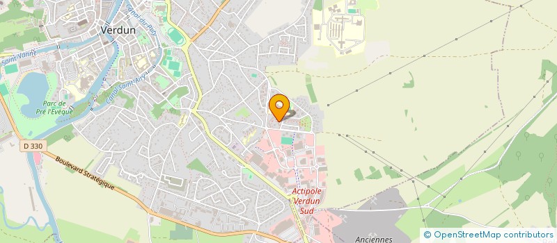 localisation de l'entreprise MONSIEUR TAMAZ FARZOEV  VERDUN