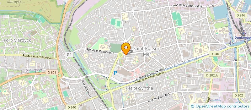 localisation de l'entreprise MONSIEUR TAMBA BOIGUILE à DUNKERQUE