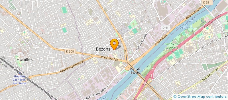 localisation de l'entreprise MONSIEUR TAMBA FATY à BEZONS