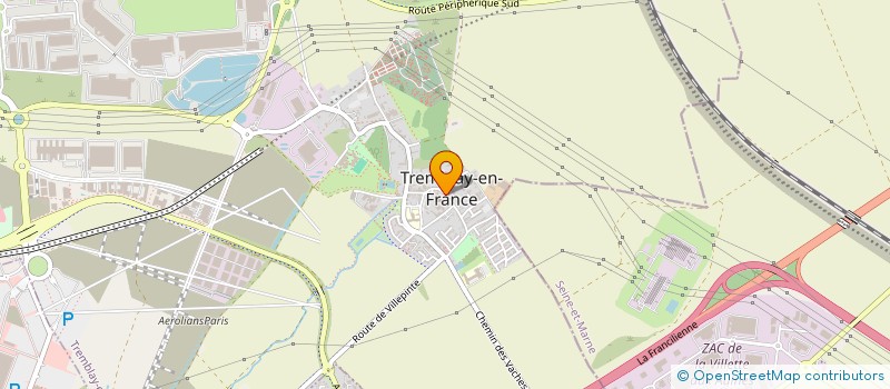 localisation de l'entreprise MONSIEUR TAMBA KEBE à TREMBLAY-EN-FRANCE