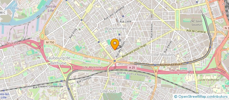 localisation de l'entreprise MONSIEUR TAMBA KEITA  LILLE