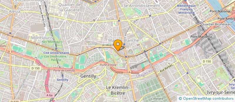 localisation de l'entreprise MONSIEUR TAMBY RAMANANTOANINA  PARIS