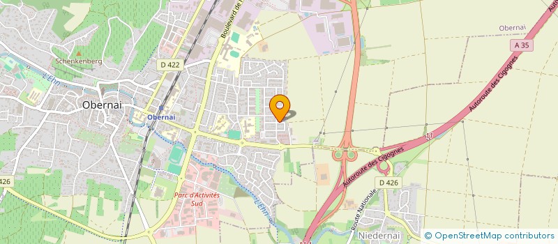 localisation de l'entreprise MONSIEUR TAMER BABAYIGIT  OBERNAI