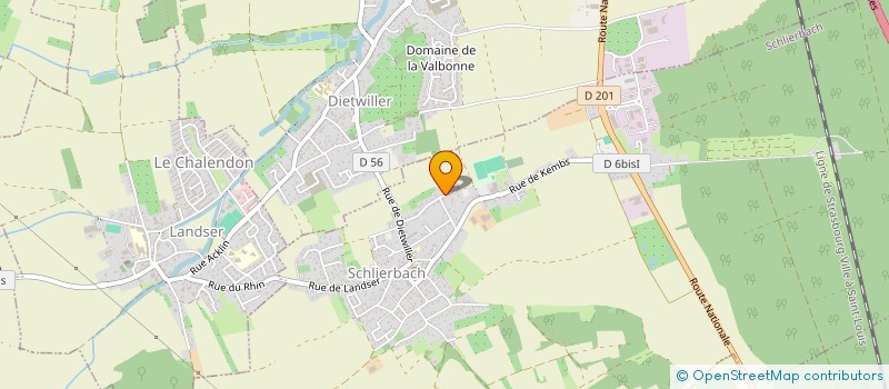 localisation de l'entreprise MONSIEUR TAMER BOSUT  SCHLIERBACH