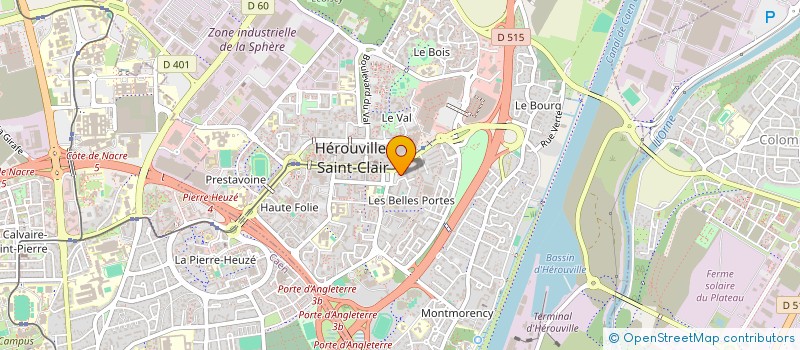 localisation de l'entreprise MONSIEUR TAMER GUMUSSOY à HEROUVILLE-SAINT-CLAIR