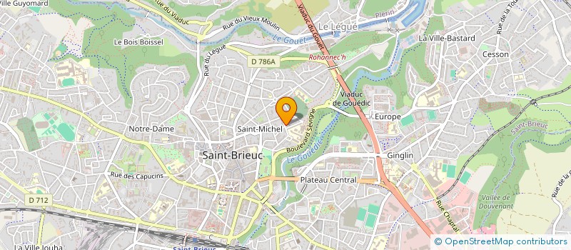 localisation de l'entreprise MONSIEUR TAMERLAN SAYDOULAEV à SAINT-BRIEUC