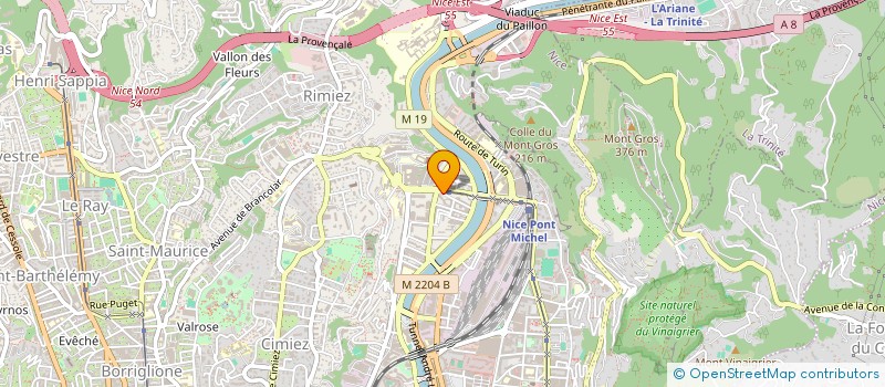 localisation de l'entreprise MONSIEUR TAMERLAN ZAKAIEV à NICE