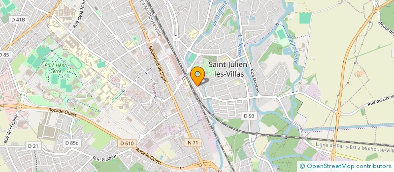 localisation de l'entreprise MONSIEUR TAMI AIT SALAH  SAINT-JULIEN-LES-VILLAS