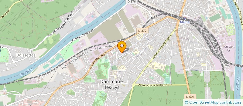 localisation de l'entreprise MONSIEUR TAMI EL OUARDI à DAMMARIE-LES-LYS