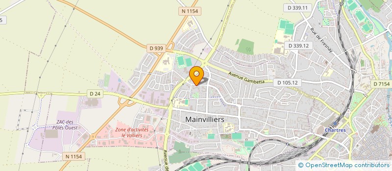 localisation de l'entreprise MONSIEUR TAMID YACOUB ABDALLAH à MAINVILLIERS